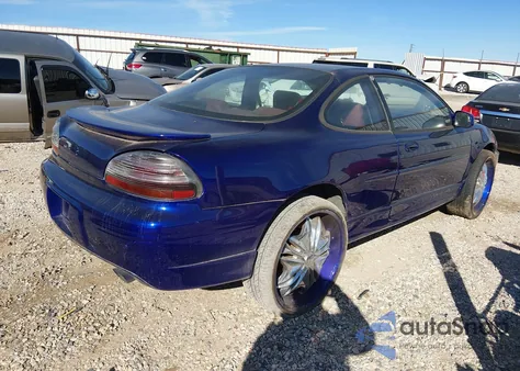 2000 Pontiac Grand Prix Gtp z USA, uszkodzony, nr VIN 1G2WR1218YF323995